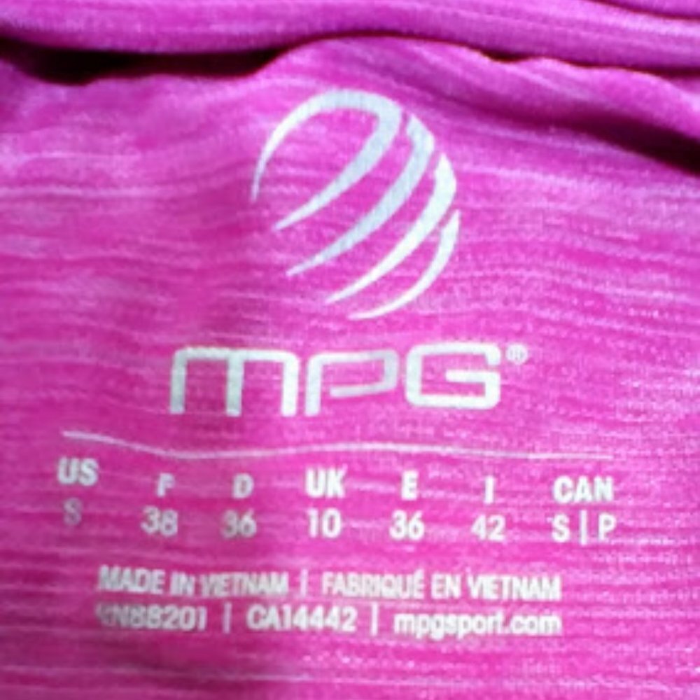 MPG Hot Pink racer back athletic tank Small - Picture 16 of 17
